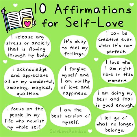 10 Self-Love Affirmations! | Self-Love Rainbow