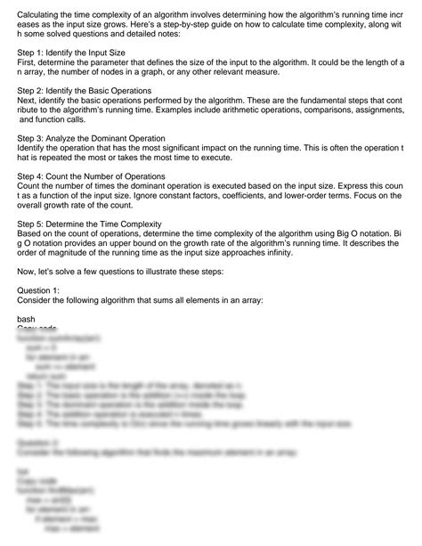 Image result for How to Calculate Time Complexity of Algorithm