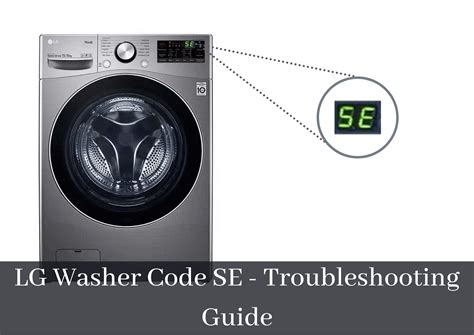 Image result for LG Washer Code Te