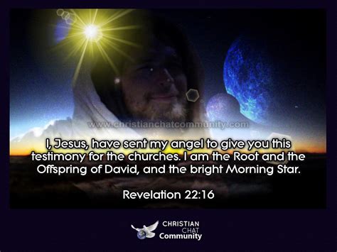 Revelation 22:16 - Christian Chat Community | Revelation 22 16, Bright ...