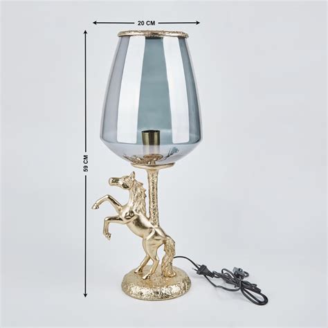 Buy Eternity Vivere Aluminium Horse Table Lamp from Home Centre at just ...