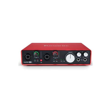 Focusrite Scarlett 6i6 (2nd Gen) USB Audio Interface : Amazon.in ...