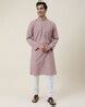 Buy Pink Kurtas for Men by Fabindia Online | Ajio.com