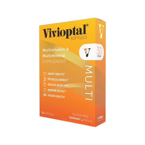 Buy Vivioptal Multi, 30 Softgels, Multi & Multimineral, Gluten Free ...