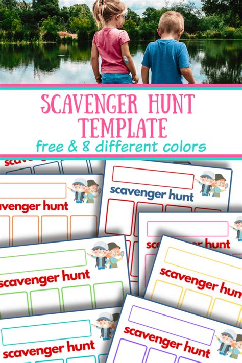 Scavenger Hunt Template - Organized 31
