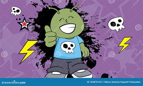 Alien Kid Cartoon 的图像结果