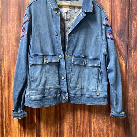 LulaRoe Size XXXL Denim Jacket boho style (s)