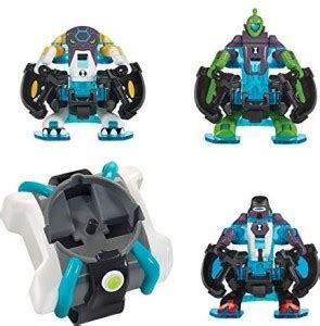 Ben 10 OmniLaunch Battle Figures OmniEnhanced Four Arms Cannonbolt ...