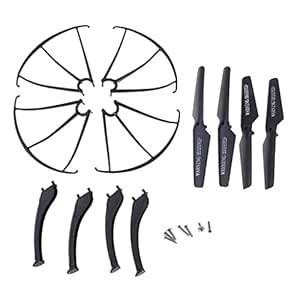 SAZ DEKOR Propeller + Landing Gear +Prop Guard Kit for SYMA X5SC X5SW ...