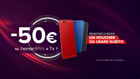 Honor offre un voucher da € 50 a chi si iscrive su HiHonor e lancia un ...