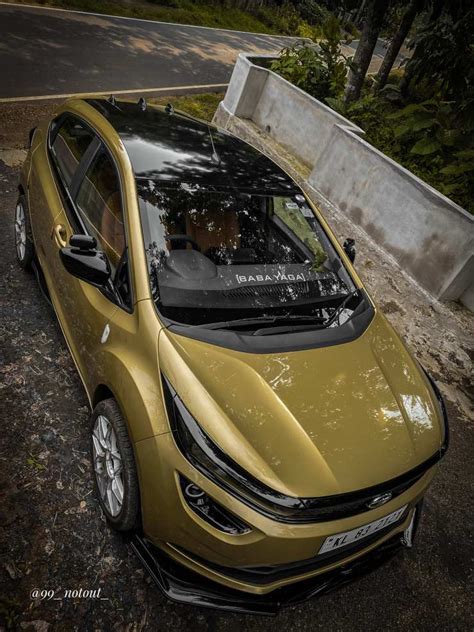 Modified Tata Altroz with Body Kit and 17-inch Alloys Looks Rad » Car ...