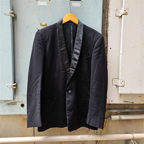 Sid Vicious！ -60s UK [BURTON] Shawl Collar Tailored Jacket パンク シド ショール ...