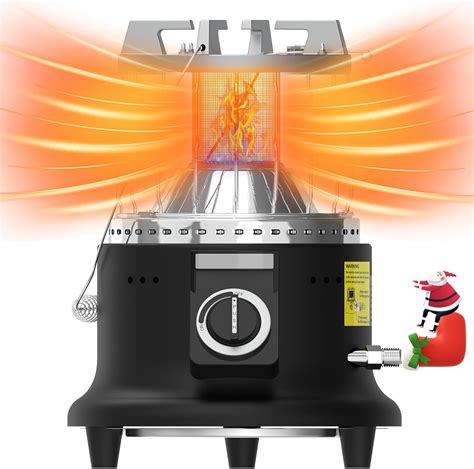 Amazon.com: Buyplus Propane Heater, 13000 BTU Indoor Propane Heater, 2 ...