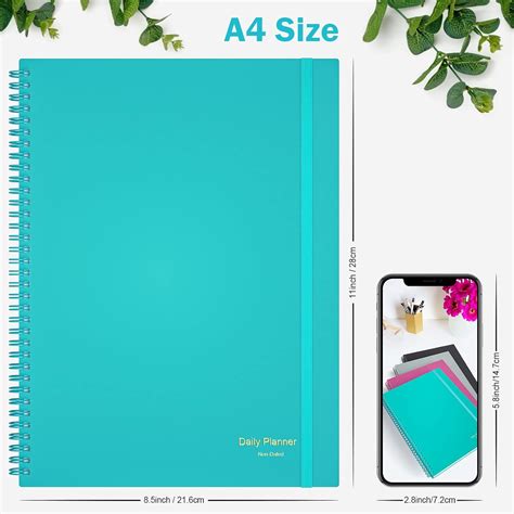 Buy Planner Undated, Asten Daily Planner Agenda with to Do List, Hourly ...