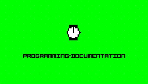 Programming Documentation 的图像结果