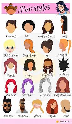 Hair Dye Style Names by Hairstyle Names Types Of Haircuts With Useful Pictures Hair Dye Style Names