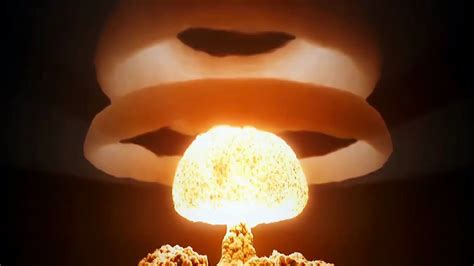 珍贵的历史镜头：沙皇氢弹（别称沙皇炸弹）1961年的试爆视频。_哔哩哔哩_bilibili