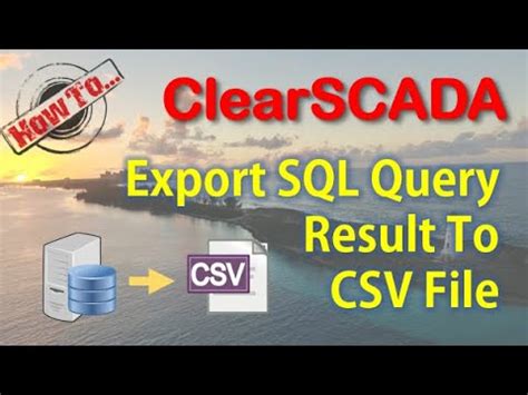 ClearSCADA SQL 的图像结果