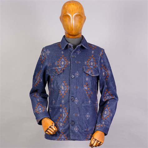 None of The Above Tessuto Jacket - Blue - NOTA1404