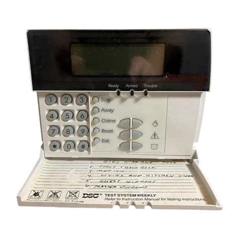 DSC LCD5500Z Programming 的图像结果