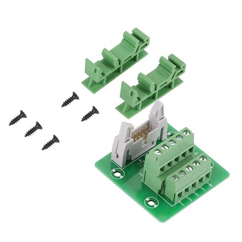 A K Homes -PLC Terminal Block Connector, DIN Rail Mount Interface ...