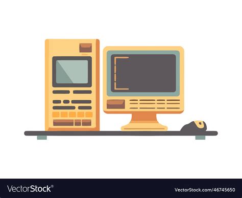 Computer Monitor Signal Processing Vector Image 的图像结果