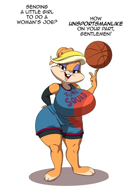 You're right, Mr Hollywood..we should NOT sexualize Lola Bunny... THAT ...