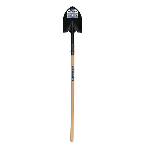 Closed Back Shovel, Round Point, Number 2, 48in Handle