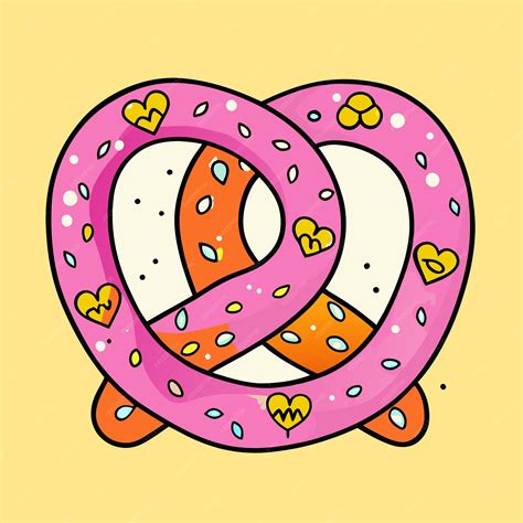 Pretzel vector illustration | Premium AI-generated vector