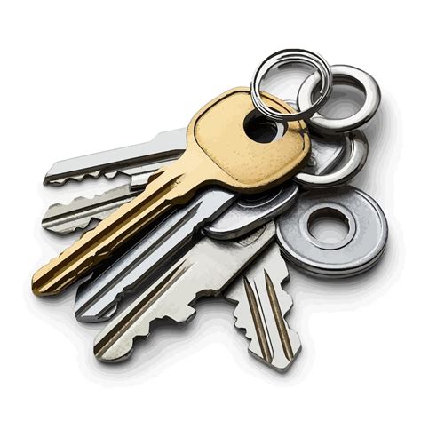 A bunch of keys that are on a table | Premium AI-generated vector