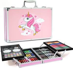 Flipkart.com | Aditi Toys Art Drawing Set 155 Piece Suitcase with ...