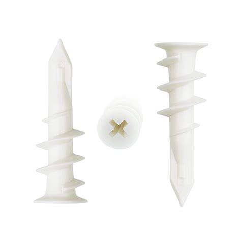 Nylon Plastic Dry Wall Anchor Self Drilling Drywall Anchors with Screws ...