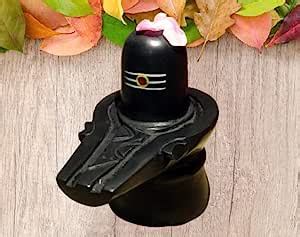 Buy MAHAMAYA Marble Shiva Lingam Shivling,3 inch (Black), Marble ...