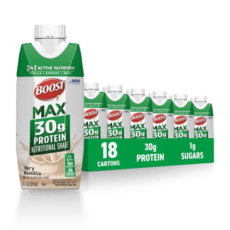 Boost Max Protein Shakes Ready To Drink 30g High Protein | Desertcart INDIA