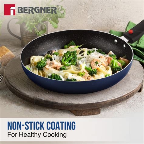 Bergner Sherry Plus 5-Layer Non-Stick 6 Pcs Induction Cookware Set (Na