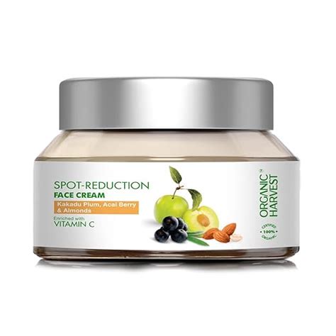 Organic Harvest Spot Reduction Face Cream: Kakadu Plum, Acai Berry ...