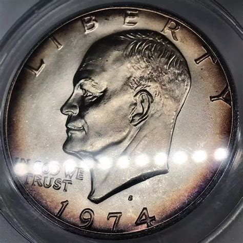 1974-S Silver Ike Eisenhower Dollar ANACS MS-67 - Old Pueblo Coin