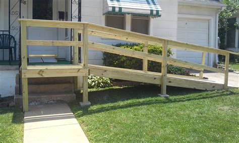 Wheelchair ramp plans how to build a good one for your home or business ...