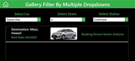 Image result for Power Apps Gallery Example