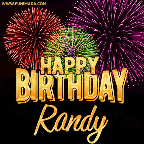 Happy Birthday Randy GIFs for Her - Download on Funimada.com