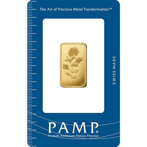 PAMP-Suisse-Rosa-10-Gram-Gold-Bar-in-Assay - FindBullionPrices.com