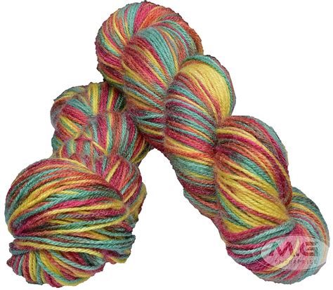 M.G ENTERPRISE Os wal Multi Berry (200 gm) Wool Hank Hand Knitting Wool ...