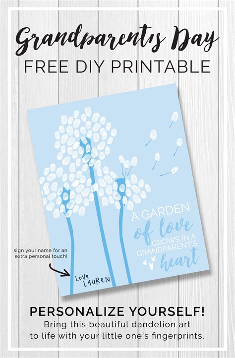 Free Printable Grandparents Day Cards - Printable Word Searches