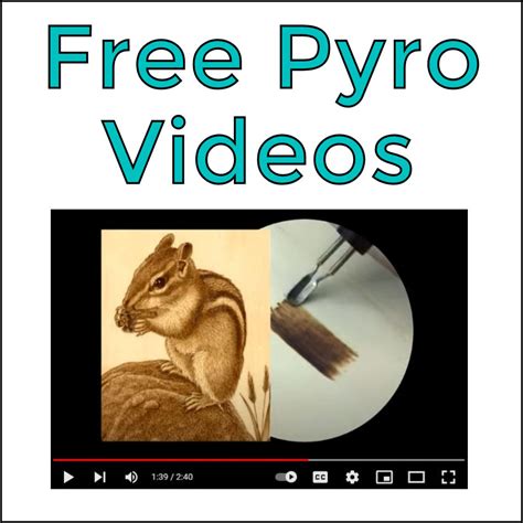 Pyrography Tutorial Videos for Free 的图像结果