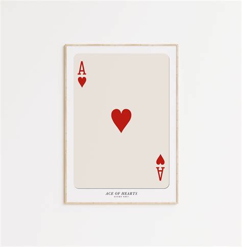 Ace Of Hearts Cards