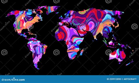 Artistic World Map 的图像结果
