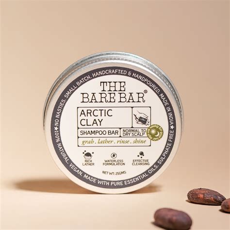 Buy Arctic Clay Shampoo Bar Online | The Bare Bar – THE BARE BAR