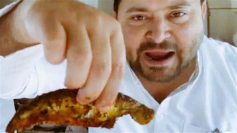 Netizens Troll RJD Leader Tejashwi Yadav After His Fish-Eating Video ...