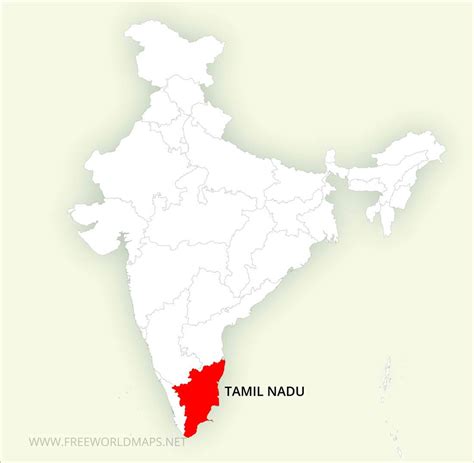 Tamil Nadu Maps