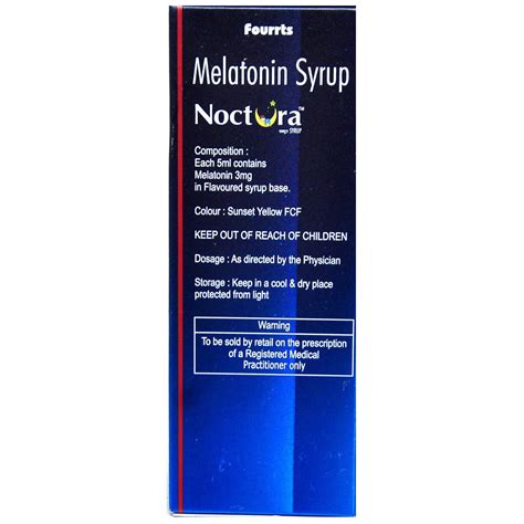 Noctura Syrup 100 ml Price, Uses, Side Effects, Composition - Apollo ...
